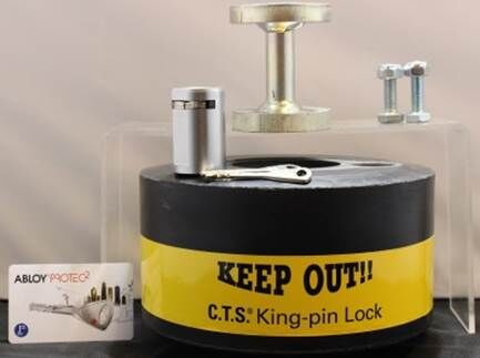 King pin lock